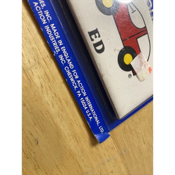 Vintage Retro ED Red Car New Dead Stock Ceramic Door Name Plaque Wall Sign 1984 - Picture 9 of 12